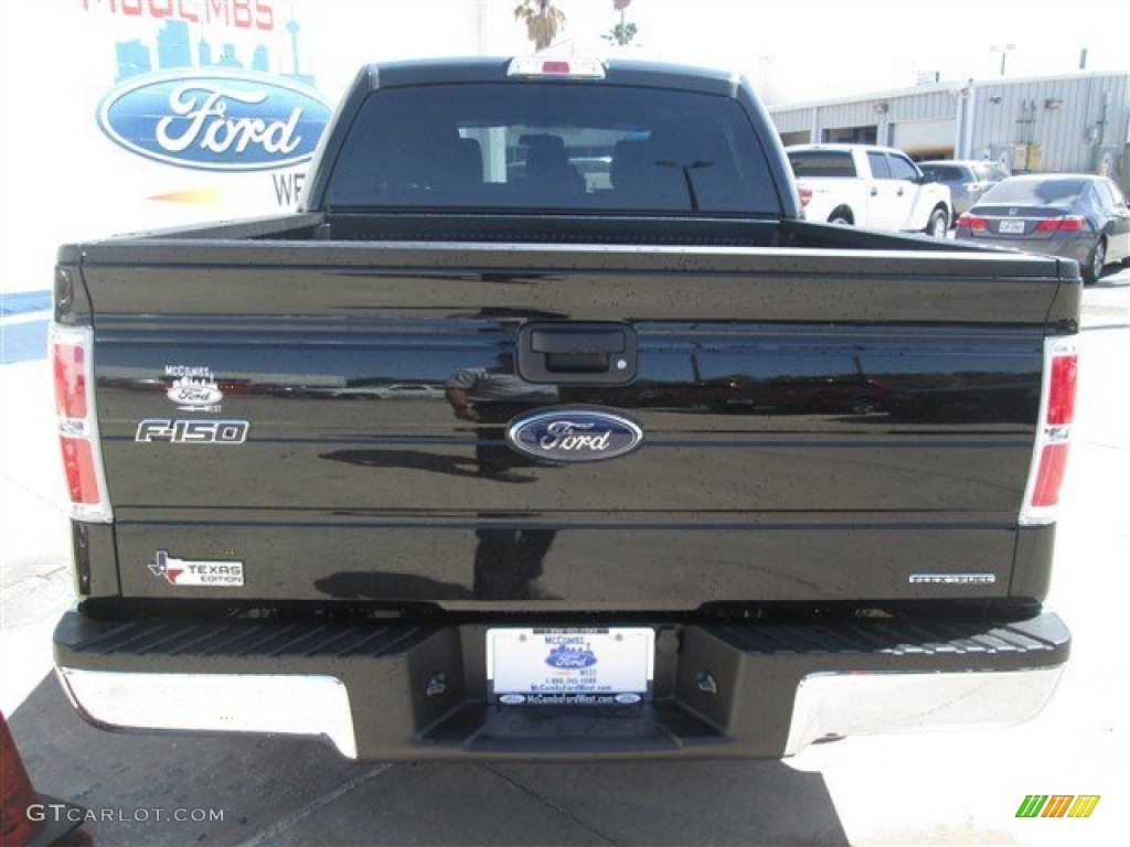 2014 F150 XLT SuperCrew - Tuxedo Black / Steel Grey photo #11