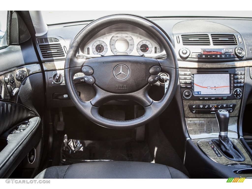 2008 E 550 Sedan - Flint Grey Metallic / Black photo #4