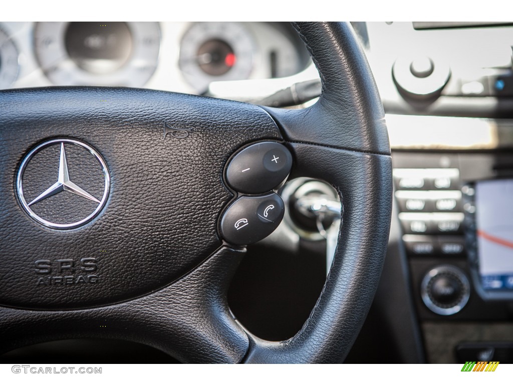 2008 E 550 Sedan - Flint Grey Metallic / Black photo #16