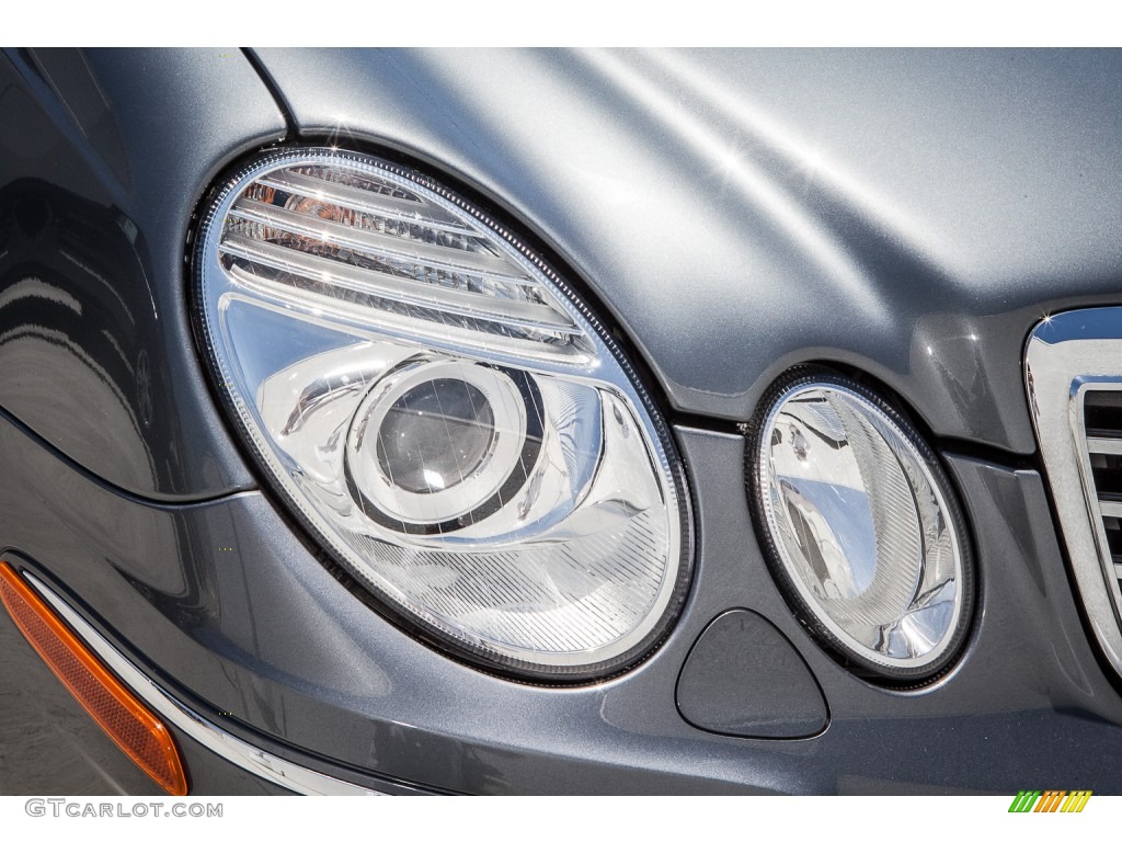 2008 E 550 Sedan - Flint Grey Metallic / Black photo #27