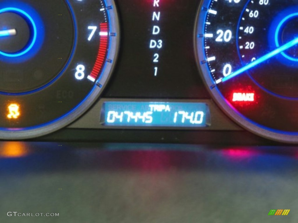 2011 Accord Crosstour EX - Opal Sage Metallic / Black photo #29