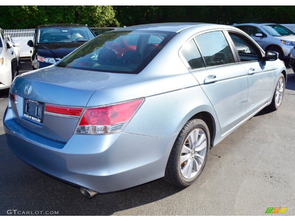 2011 Accord EX Sedan - Celestial Blue Metallic / Gray photo #6
