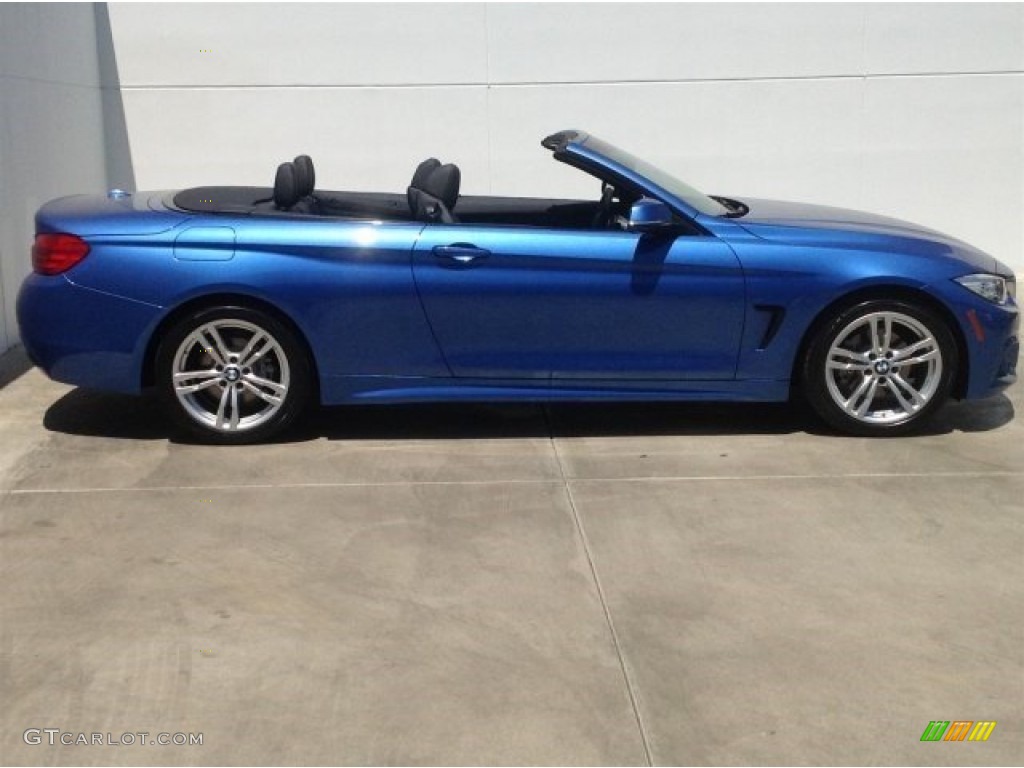 Estoril Blue 2014 BMW 4 Series 428i Convertible Exterior Photo #93151225