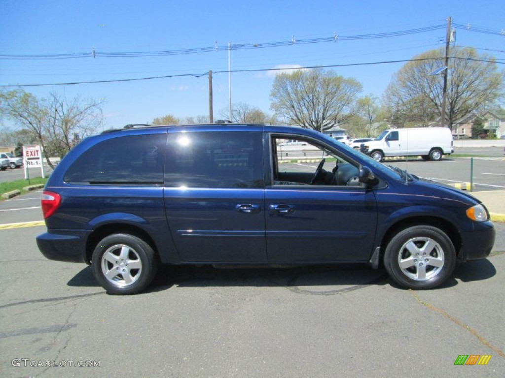 2006 Grand Caravan SXT - Midnight Blue Pearl / Medium Slate Gray photo #10