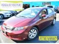 Crimson Pearl - Civic LX Sedan Photo No. 1