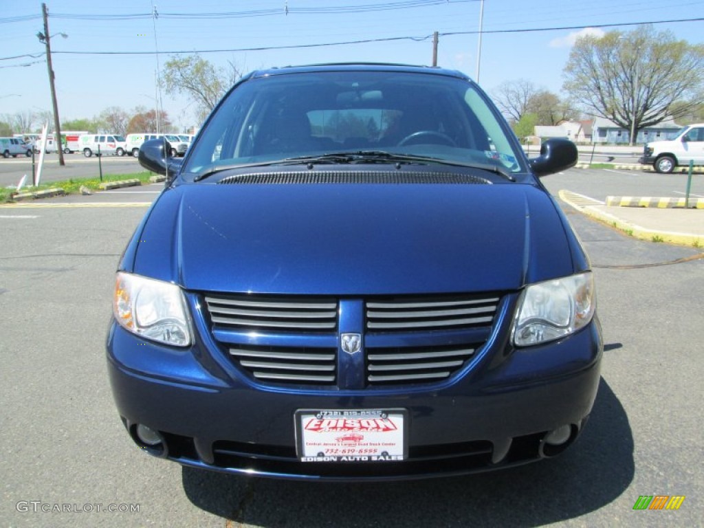 2006 Grand Caravan SXT - Midnight Blue Pearl / Medium Slate Gray photo #14