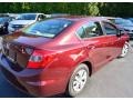 Crimson Pearl - Civic LX Sedan Photo No. 6