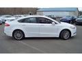 2014 White Platinum Ford Fusion Titanium  photo #4