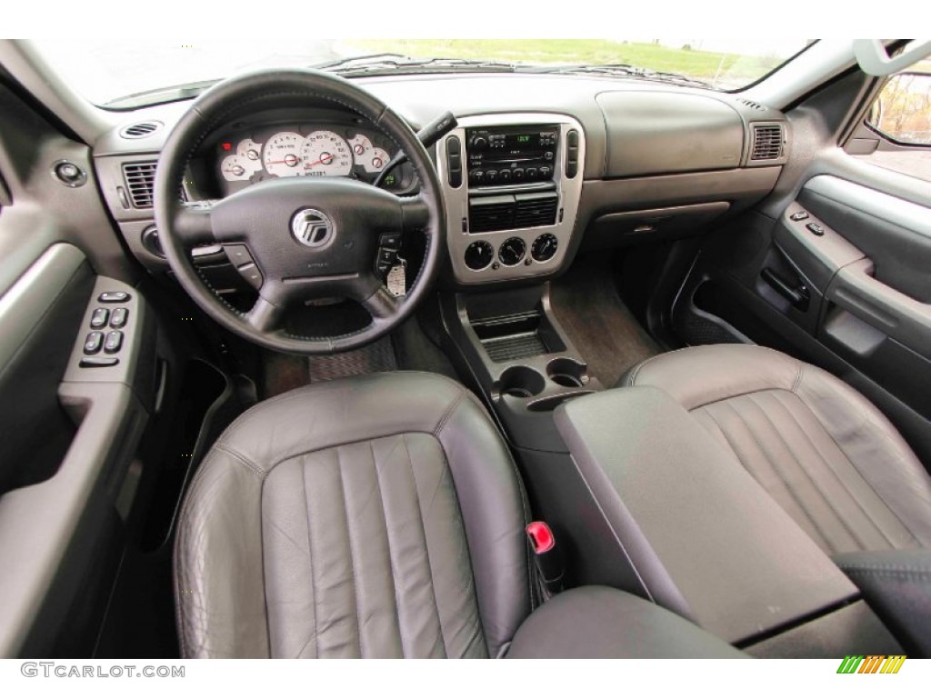 2004 Mountaineer AWD - Oxford White / Midnight Grey photo #14