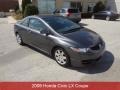 2009 Polished Metal Metallic Honda Civic LX Coupe  photo #1