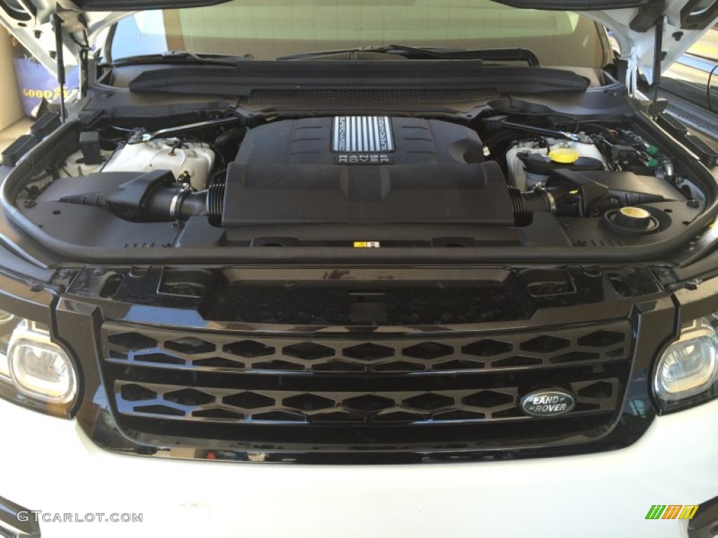 2014 Land Rover Range Rover Sport Autobiography 5.0 Liter Supercharged DOHC 32-Valve VVT V8 Engine Photo #93154948