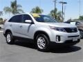 2014 Bright Silver Kia Sorento LX  photo #1