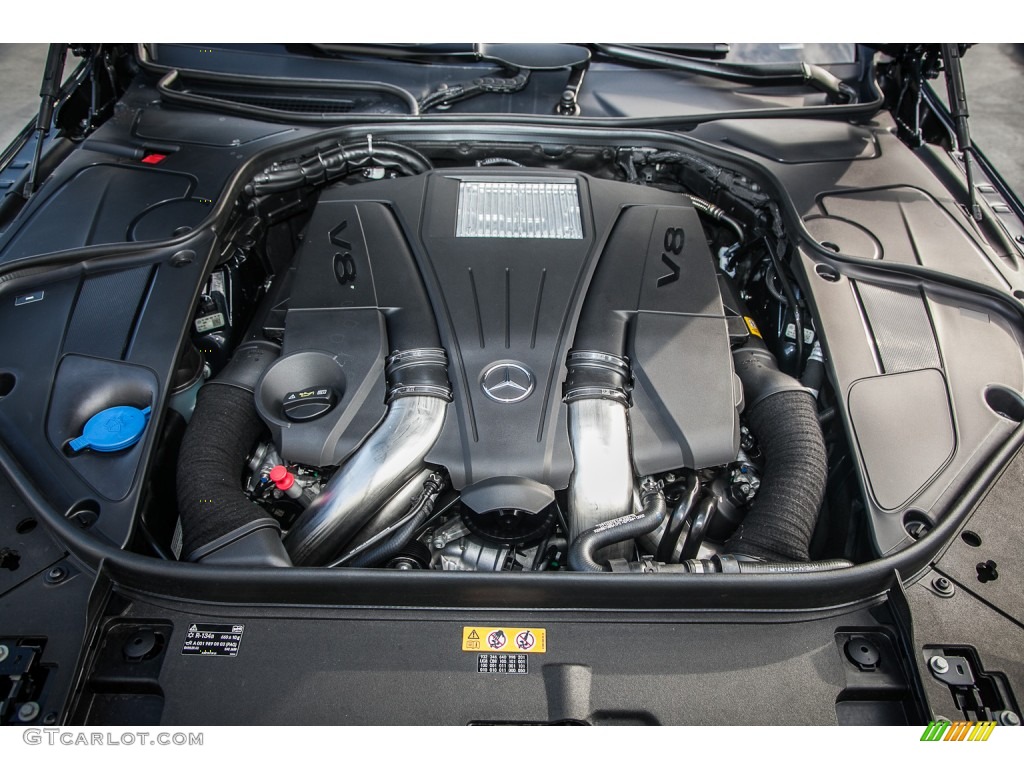 2015 Mercedes-Benz S 550 Sedan 4.6 Liter biturbo DI DOHC 32-Valve VVT V8 Engine Photo #93155365