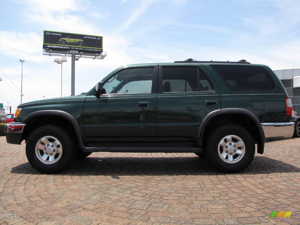 1999 4Runner SR5 - Imperial Jade Green Mica / Oak photo #2