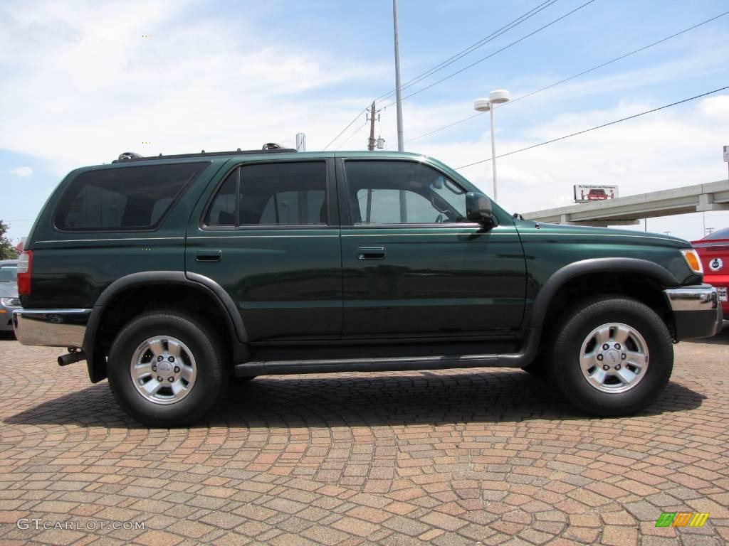 1999 4Runner SR5 - Imperial Jade Green Mica / Oak photo #6