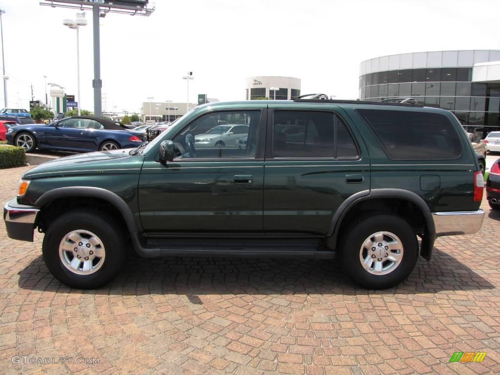 1999 4Runner SR5 - Imperial Jade Green Mica / Oak photo #10