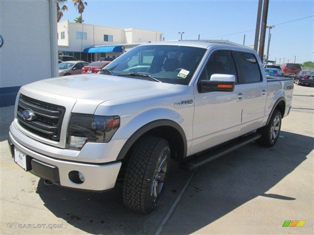 2014 F150 FX4 SuperCrew 4x4 - Ingot Silver / Black photo #1