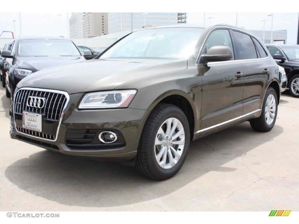2014 Q5 2.0 TFSI quattro - Maya Brown Metallic / Pistachio Beige photo #3