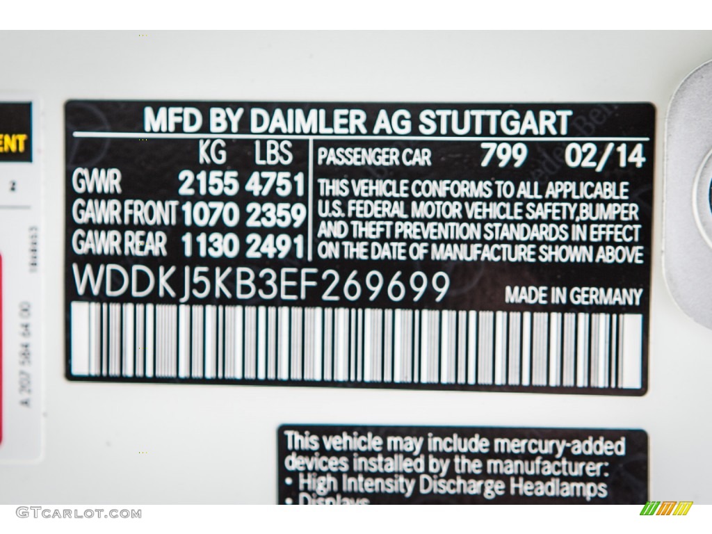 2014 E 350 Coupe - Diamond White Metallic / Black photo #7