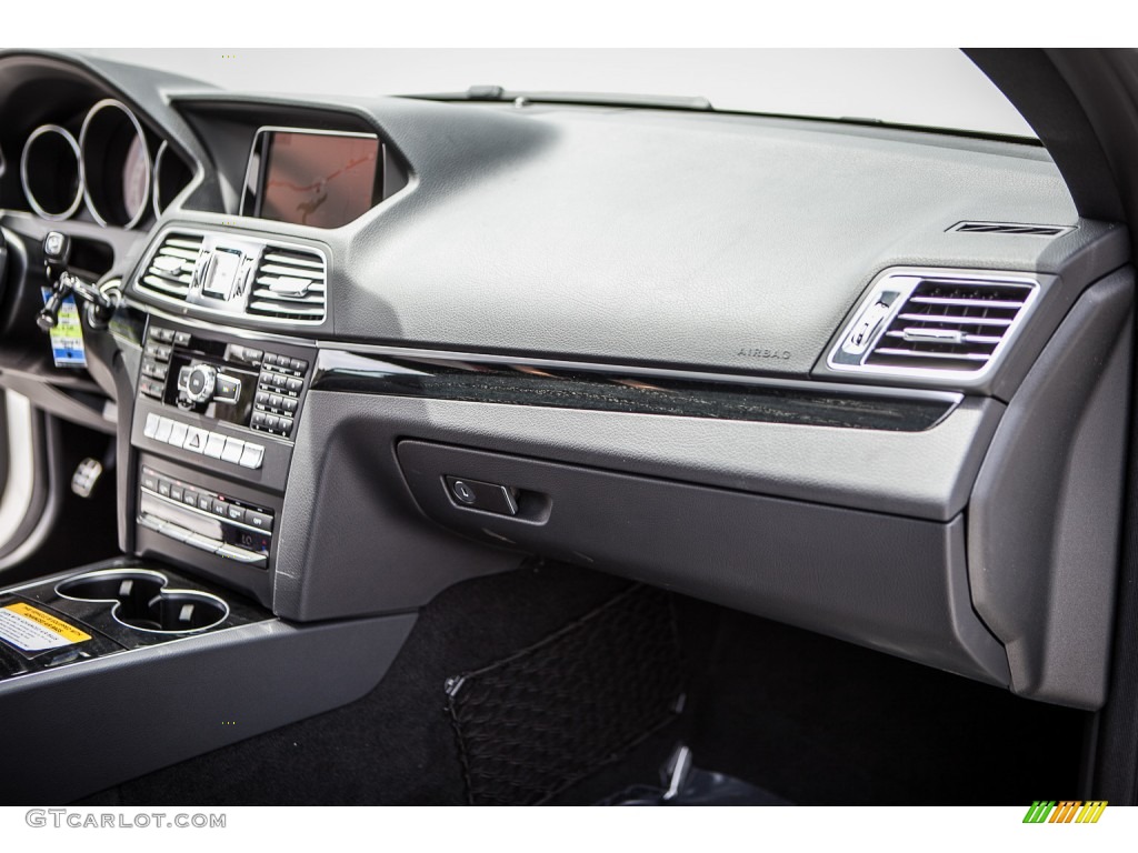 2014 E 350 Coupe - Diamond White Metallic / Black photo #8