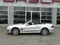 2004 Brilliant Silver Metallic Mercedes-Benz SL 55 AMG Roadster  photo #12