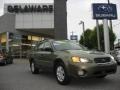 2005 Willow Green Opal Subaru Outback 2.5i Wagon  photo #2