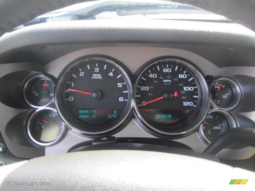 2012 Silverado 1500 LT Crew Cab 4x4 - Blue Topaz Metallic / Ebony photo #16