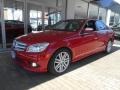 Mars Red 2008 Mercedes-Benz C 300 Sport