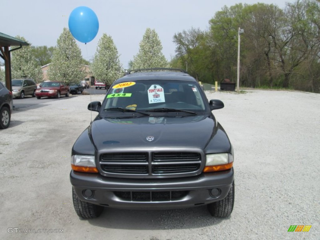 2002 Durango Sport 4x4 - Graphite Metallic / Dark Slate Gray photo #3