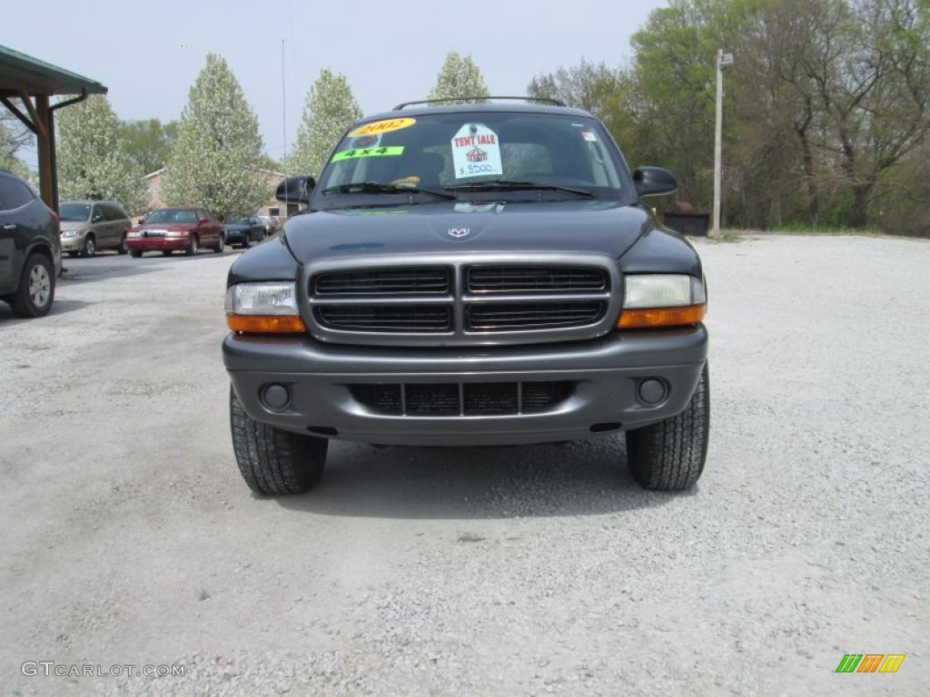 2002 Durango Sport 4x4 - Graphite Metallic / Dark Slate Gray photo #4