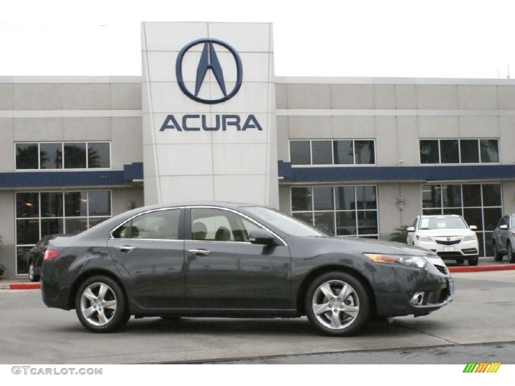 2014 TSX Sedan - Graphite Luster Metallic / Graystone photo #1