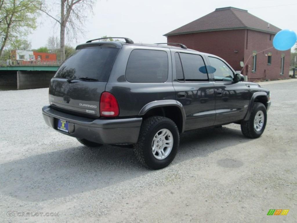 2002 Durango Sport 4x4 - Graphite Metallic / Dark Slate Gray photo #6