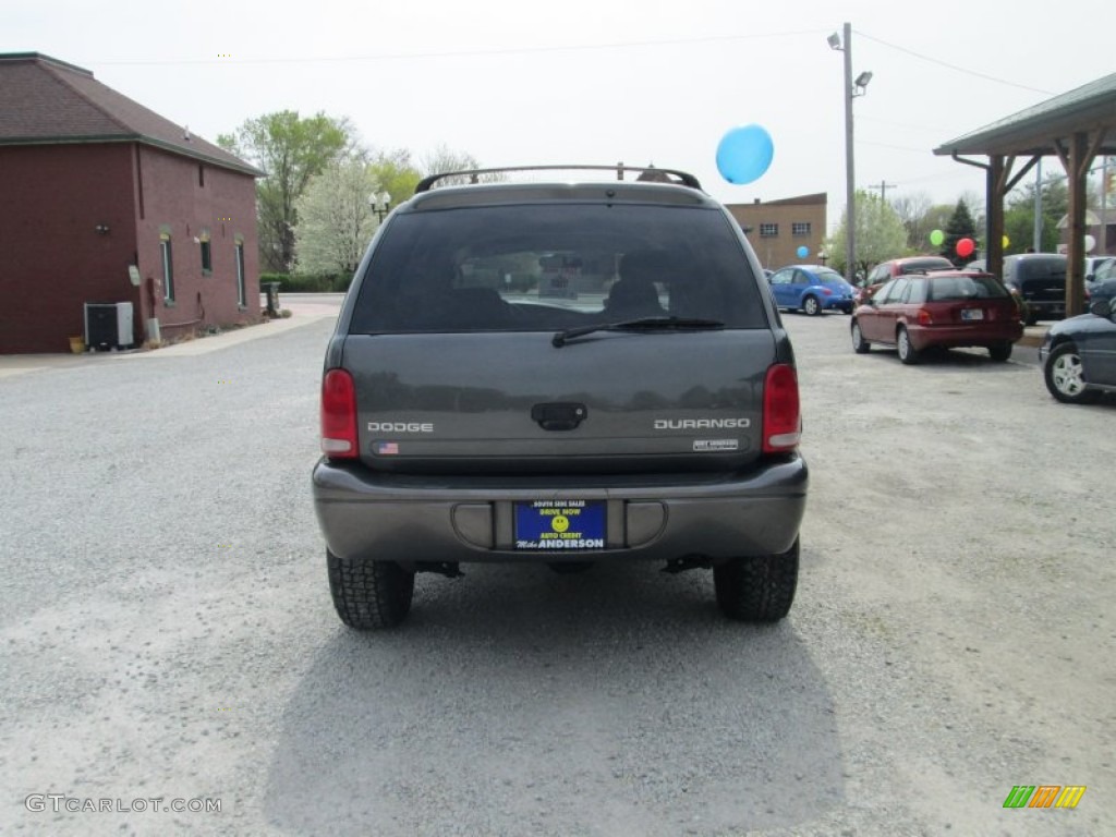 2002 Durango Sport 4x4 - Graphite Metallic / Dark Slate Gray photo #7
