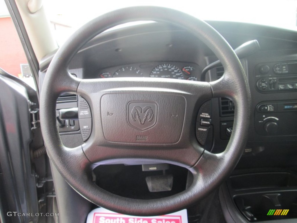 2002 Durango Sport 4x4 - Graphite Metallic / Dark Slate Gray photo #9