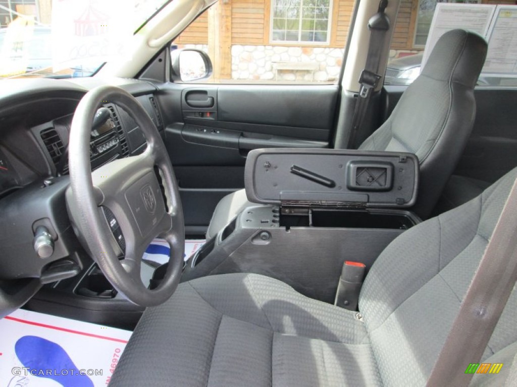 2002 Durango Sport 4x4 - Graphite Metallic / Dark Slate Gray photo #15