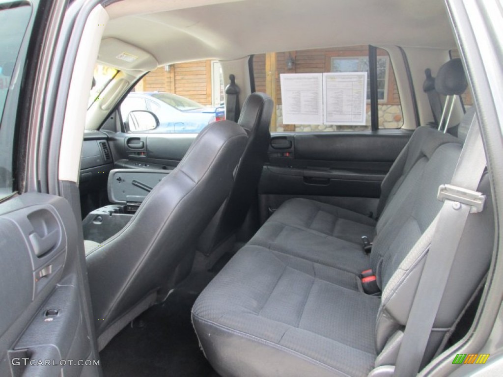 2002 Durango Sport 4x4 - Graphite Metallic / Dark Slate Gray photo #16