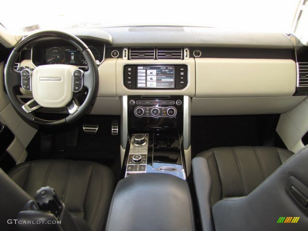 2013 Range Rover Supercharged LR V8 - Santorini Black Metallic / Ebony/Ivory photo #3