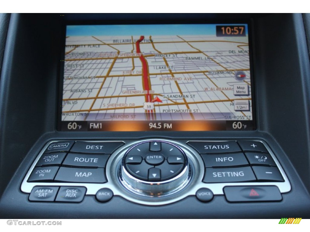2010 EX 35 Journey - Liquid Platinum / Graphite photo #19