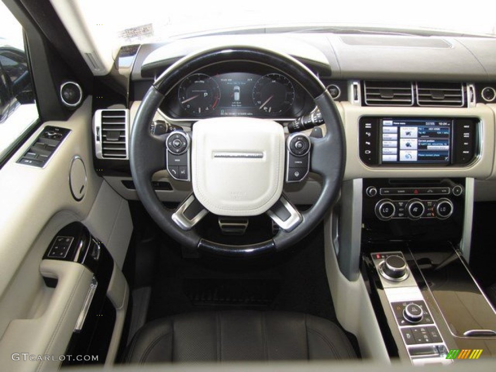 2013 Range Rover Supercharged LR V8 - Santorini Black Metallic / Ebony/Ivory photo #13