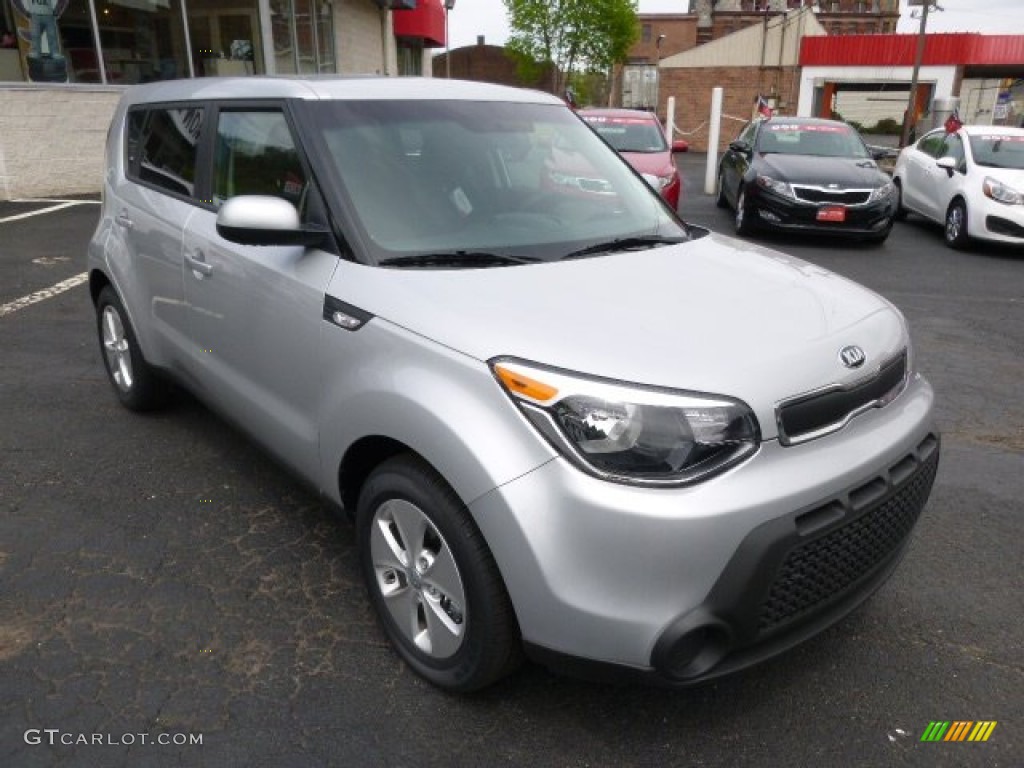 Bright Silver 2014 Kia Soul 1.6 Exterior Photo #93167941