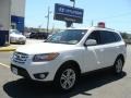 2011 Frost White Pearl Hyundai Santa Fe SE AWD  photo #1