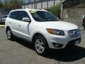 2011 Frost White Pearl Hyundai Santa Fe SE AWD  photo #3