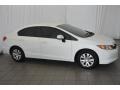 Taffeta White - Civic LX Sedan Photo No. 5
