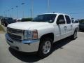 Summit White 2012 Chevrolet Silverado 1500 LT Crew Cab