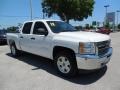 Summit White - Silverado 1500 LT Crew Cab Photo No. 10