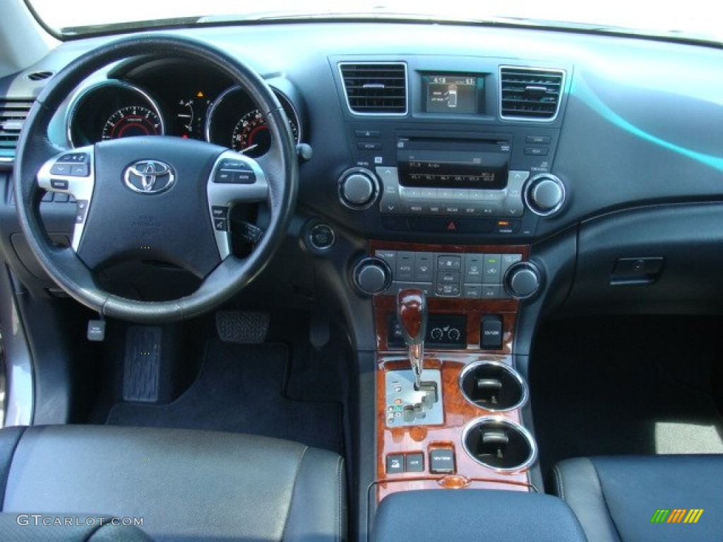 2011 Highlander Limited 4WD - Magnetic Gray Metallic / Black photo #12