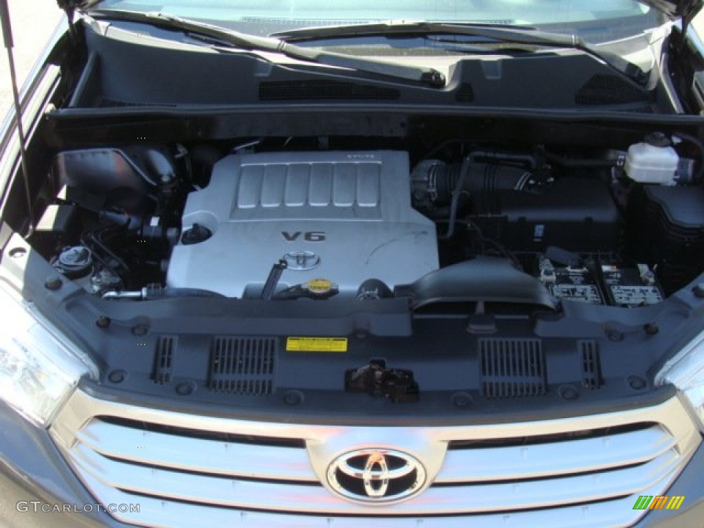 2011 Highlander Limited 4WD - Magnetic Gray Metallic / Black photo #31