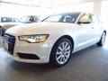 2014 Glacier White Metallic Audi A6 2.0T quattro Sedan  photo #5