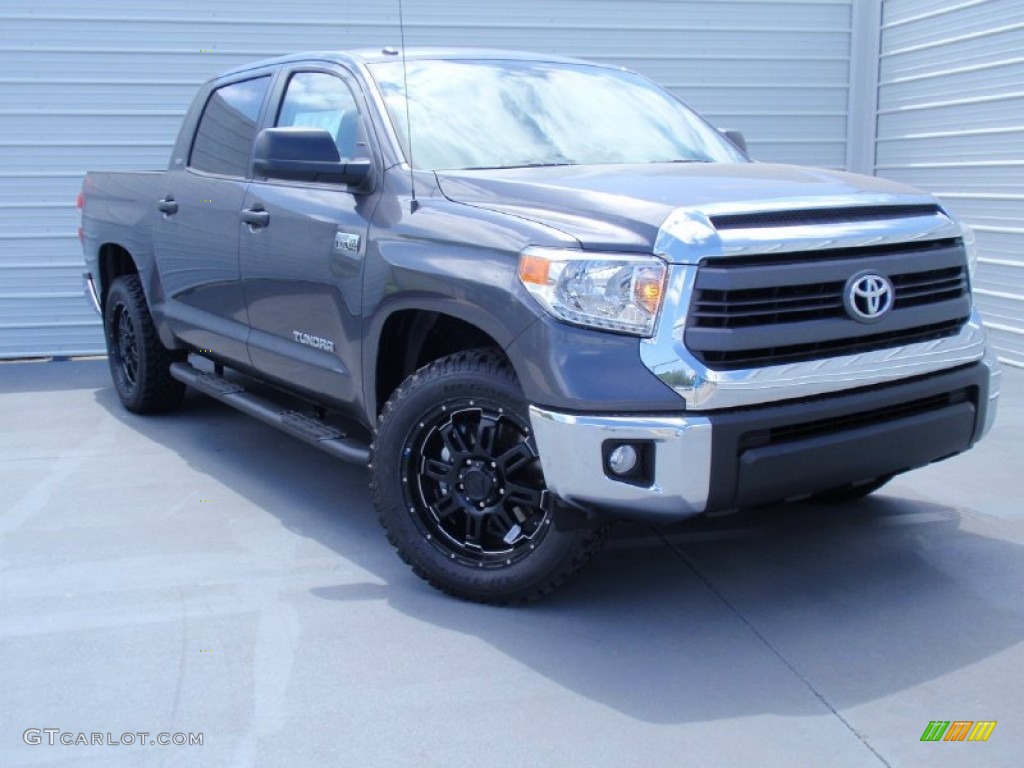 Magnetic Gray Metallic 2014 Toyota Tundra SR5 Crewmax Exterior Photo #93175411