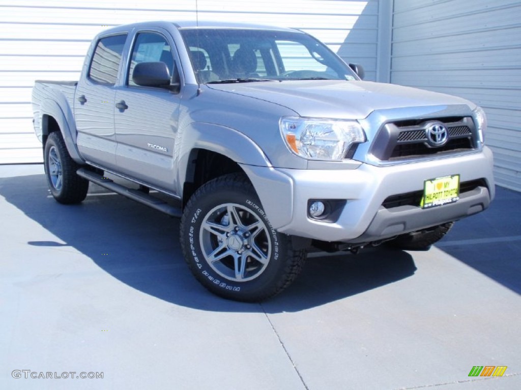 2014 Tacoma TSS Prerunner Double Cab - Silver Sky Metallic / Graphite photo #1